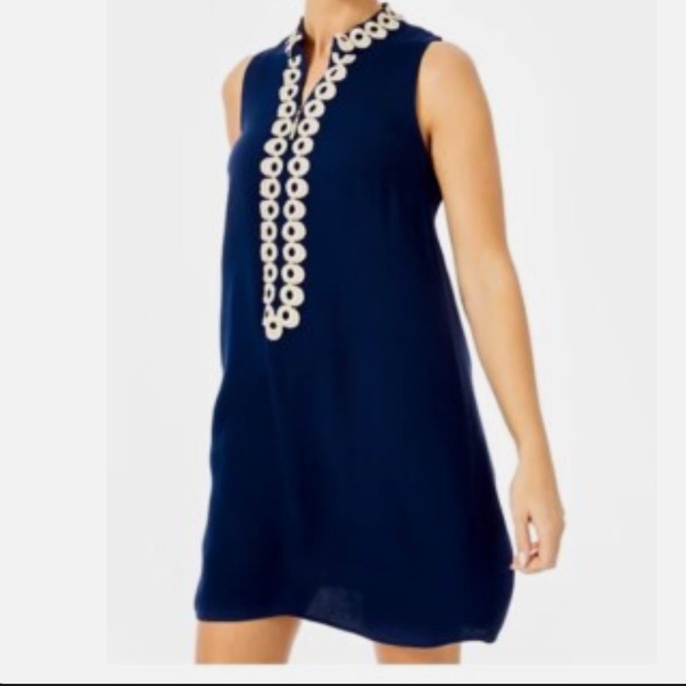 Lilly Pulitzer Navy Sleevless Dress